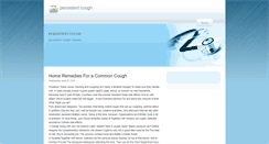 Desktop Screenshot of persistentcough.blogspot.com