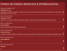 Tablet Screenshot of fondadecomidamexicana.blogspot.com