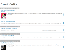 Tablet Screenshot of consejodedisenografico.blogspot.com
