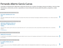 Tablet Screenshot of fernandoalbertogarciacuevas.blogspot.com