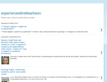 Tablet Screenshot of esperienzedirettearkeon.blogspot.com