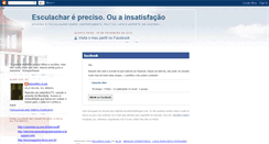 Desktop Screenshot of esculacharepreciso.blogspot.com