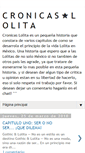 Mobile Screenshot of cronicaslolita.blogspot.com