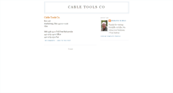 Desktop Screenshot of cabletoolsco.blogspot.com