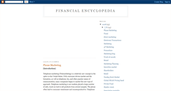 Desktop Screenshot of financialencyclopedia.blogspot.com