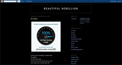 Desktop Screenshot of beautifulrebellion.blogspot.com
