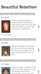 Mobile Screenshot of beautifulrebellion.blogspot.com