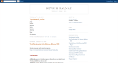 Desktop Screenshot of devrimkalmaz.blogspot.com