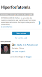 Mobile Screenshot of hiperfosfatemia.blogspot.com
