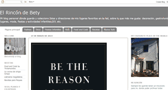 Desktop Screenshot of elrincondebety.blogspot.com