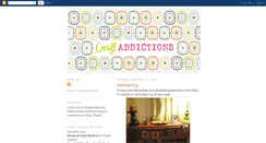 Desktop Screenshot of craftaddictions.blogspot.com