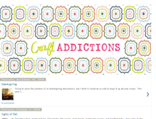 Tablet Screenshot of craftaddictions.blogspot.com