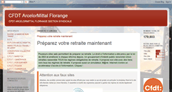 Desktop Screenshot of cfdt-arcelormittalflorange.blogspot.com