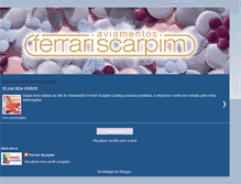 Tablet Screenshot of ferrariscarpim.blogspot.com