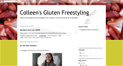 Desktop Screenshot of colleensglutenfreestyling.blogspot.com