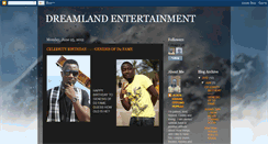 Desktop Screenshot of dreamlandghana.blogspot.com