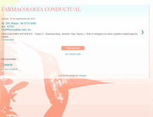 Tablet Screenshot of farmacologiaconductualesm.blogspot.com