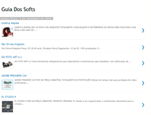 Tablet Screenshot of guiadossofts.blogspot.com