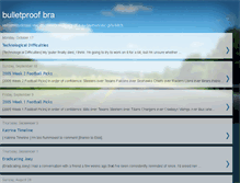 Tablet Screenshot of bulletproofbra.blogspot.com