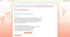 Desktop Screenshot of fxnodepositbonus.blogspot.com