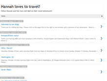 Tablet Screenshot of hannahlovestotravel.blogspot.com