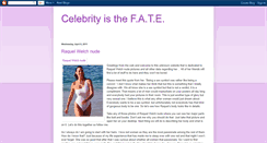 Desktop Screenshot of celebrityisthefate.blogspot.com