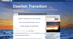 Desktop Screenshot of dawlishtransition.blogspot.com