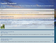 Tablet Screenshot of dawlishtransition.blogspot.com