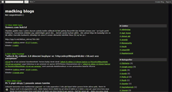 Desktop Screenshot of m4dking.blogspot.com