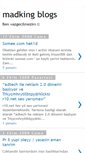 Mobile Screenshot of m4dking.blogspot.com