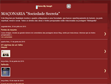 Tablet Screenshot of maconariasociedadesecreta.blogspot.com