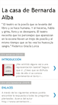Mobile Screenshot of alacazadelacasadebernardaalba.blogspot.com