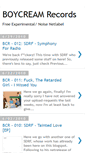 Mobile Screenshot of boycream-records.blogspot.com