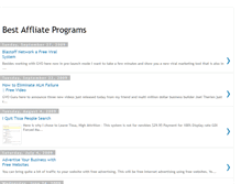 Tablet Screenshot of bestaffliateprograms.blogspot.com