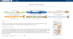 Desktop Screenshot of beingrefined.blogspot.com