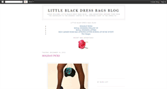 Desktop Screenshot of littleblackdressbags.blogspot.com
