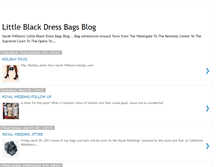 Tablet Screenshot of littleblackdressbags.blogspot.com