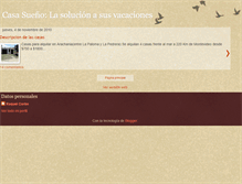 Tablet Screenshot of casasycasitas.blogspot.com