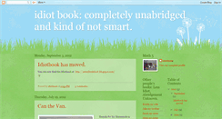 Desktop Screenshot of idiotbook.blogspot.com