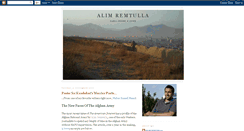 Desktop Screenshot of alim-remtulla.blogspot.com