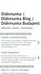 Mobile Screenshot of diakmunkabudapest.blogspot.com