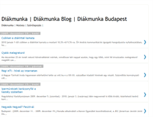 Tablet Screenshot of diakmunkabudapest.blogspot.com