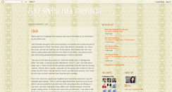 Desktop Screenshot of halfspeedfullintention.blogspot.com