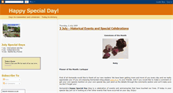 Desktop Screenshot of happyspecialday.blogspot.com