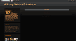 Desktop Screenshot of 4stronyswiata-fotorelacje.blogspot.com
