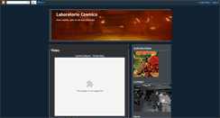 Desktop Screenshot of laboratoriocosmico.blogspot.com