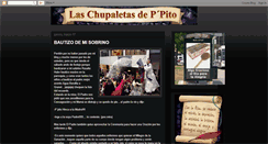 Desktop Screenshot of laschupaletasdepepito.blogspot.com