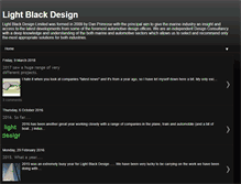Tablet Screenshot of lightblackdesign.blogspot.com