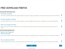 Tablet Screenshot of free-firefoxdownload.blogspot.com