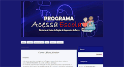 Desktop Screenshot of acessaescolaitapecerica.blogspot.com